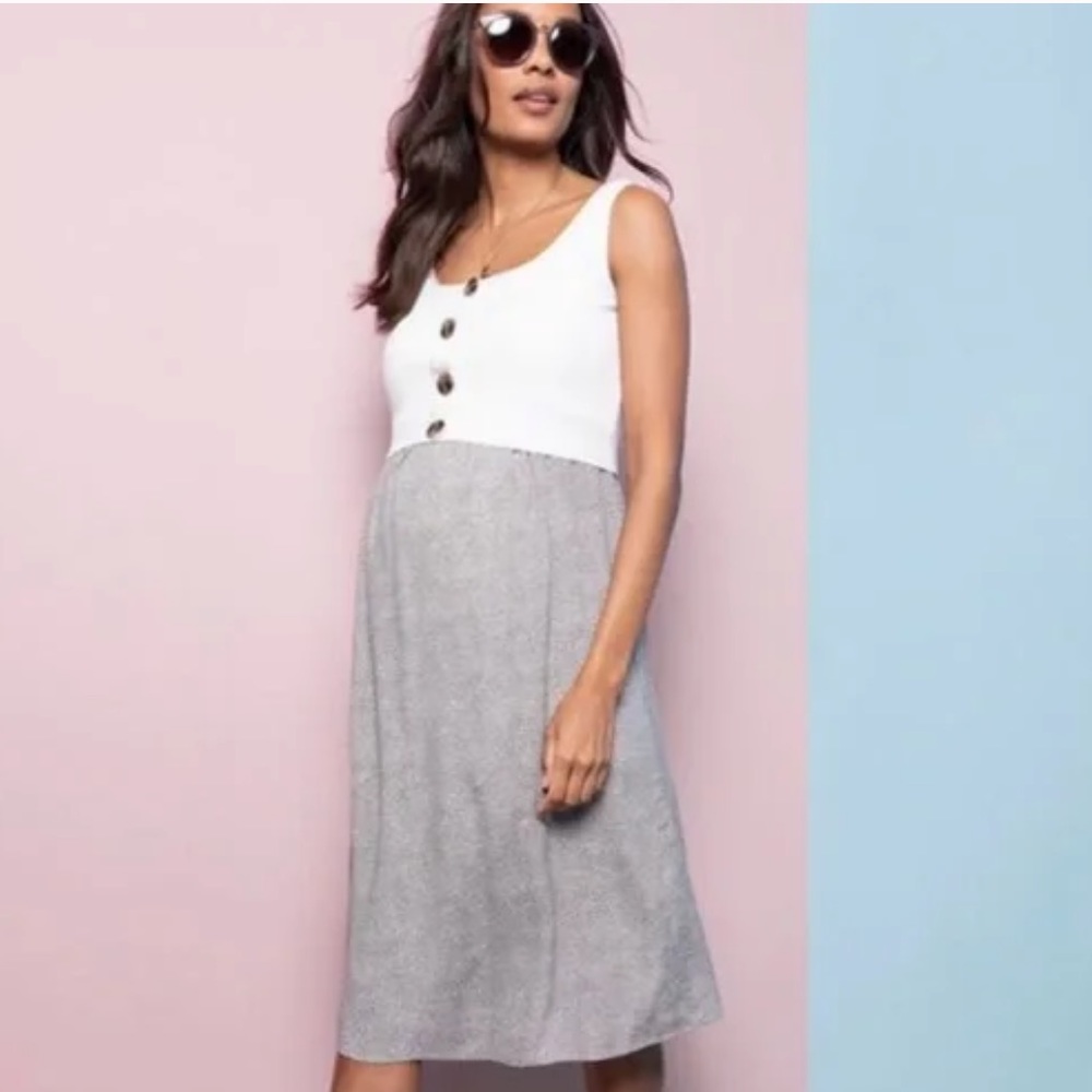 SERAPHINE maternity/nursing dress EUC
